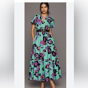 Anthropologie somerset maxi dress